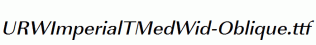 URWImperialTMedWid-Oblique.ttf