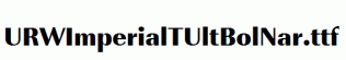 URWImperialTUltBolNar.ttf