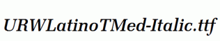URWLatinoTMed-Italic.ttf