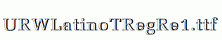 URWLatinoTRegRe1.ttf