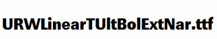 URWLinearTUltBolExtNar.ttf