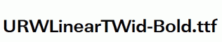 URWLinearTWid-Bold.ttf