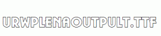 URWPlenaOutPUlt.ttf