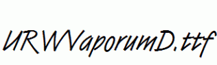 URWVaporumD.ttf