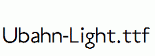 Ubahn-Light.ttf