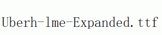 Uberh-lme-Expanded.ttf