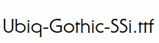 Ubiq-Gothic-SSi.ttf