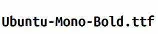 Ubuntu-Mono-Bold.ttf