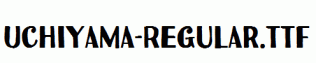 Uchiyama-Regular.ttf