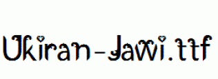 Ukiran-Jawi.ttf