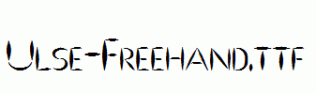 Ulse-Freehand.ttf