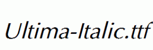 Ultima-Italic.ttf