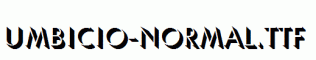 Umbicio-Normal.ttf