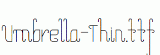 Umbrella-Thin.ttf