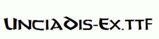 UnciaDis-Ex.ttf
