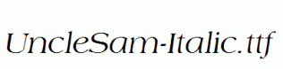 UncleSam-Italic.ttf
