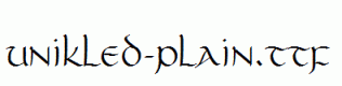 Unikled-Plain.ttf
