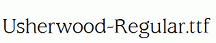Usherwood-Regular.ttf
