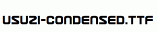 Usuzi-Condensed.ttf