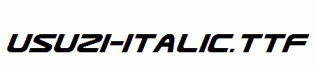 Usuzi-Italic.ttf
