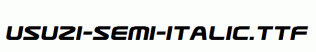 Usuzi-Semi-Italic.ttf