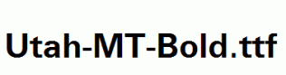 Utah-MT-Bold.ttf