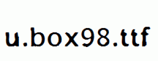 u.box98.ttf