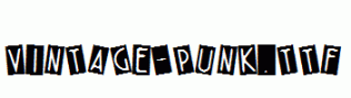 VINTAGE-PUNK.ttf