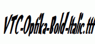 VTC-Optika-Bold-Italic.ttf