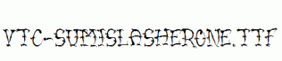 VTC-SumiSlasherOne.ttf