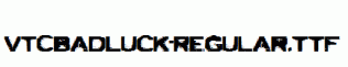VTCBadLuck-Regular.ttf
