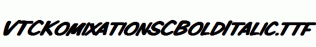 VTCKomixationSCBoldItalic.ttf