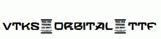VTKS-ORBITAL.ttf