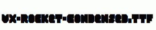 VX-Rocket-Condensed.ttf