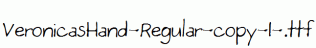 VeronicasHand-Regular-copy-1-.ttf