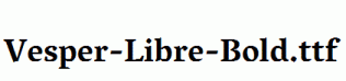 Vesper-Libre-Bold.ttf
