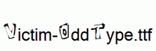Victim-OddType.ttf
