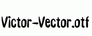 Victor-Vector.otf