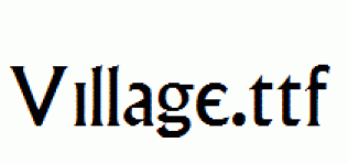 Village.ttf