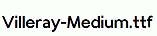 Villeray-Medium.ttf