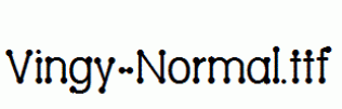Vingy-Normal.ttf