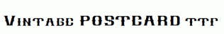 Vintage-POSTCARD.ttf