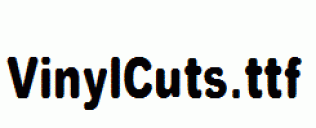 VinylCuts.ttf