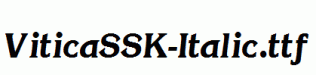 ViticaSSK-Italic.ttf