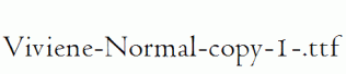 Viviene-Normal-copy-1-.ttf
