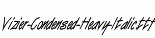 Vizier-Condensed-Heavy-Italic.ttf