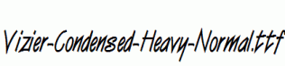 Vizier-Condensed-Heavy-Normal.ttf