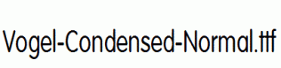 Vogel-Condensed-Normal.ttf
