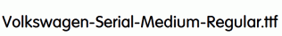Volkswagen-Serial-Medium-Regular.ttf