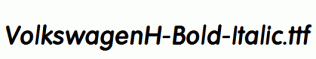 VolkswagenH-Bold-Italic.ttf
